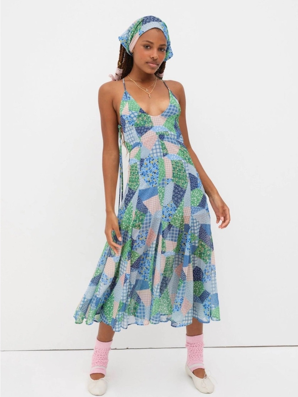 For Love & Lemons Donna Midi Dress